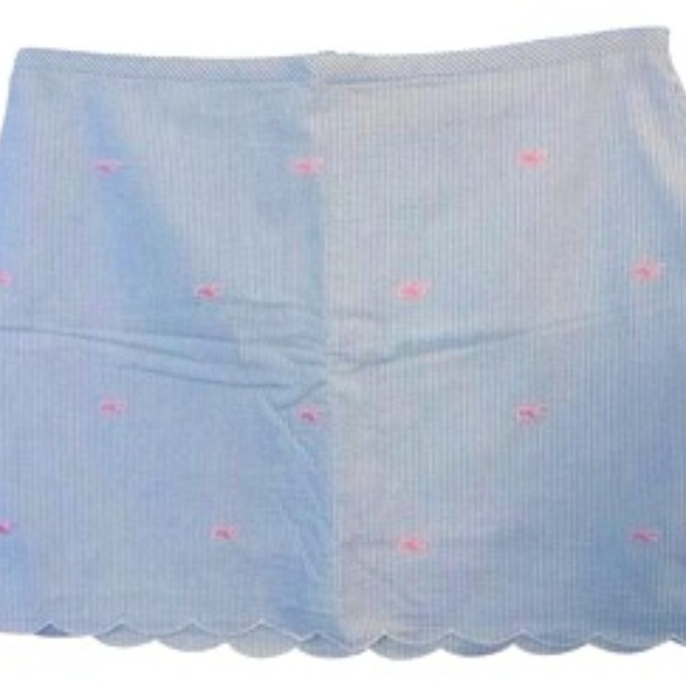 Vineyard Vines Seersucker Miniskirt